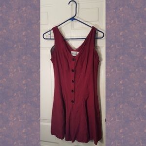 Burgundy Romper